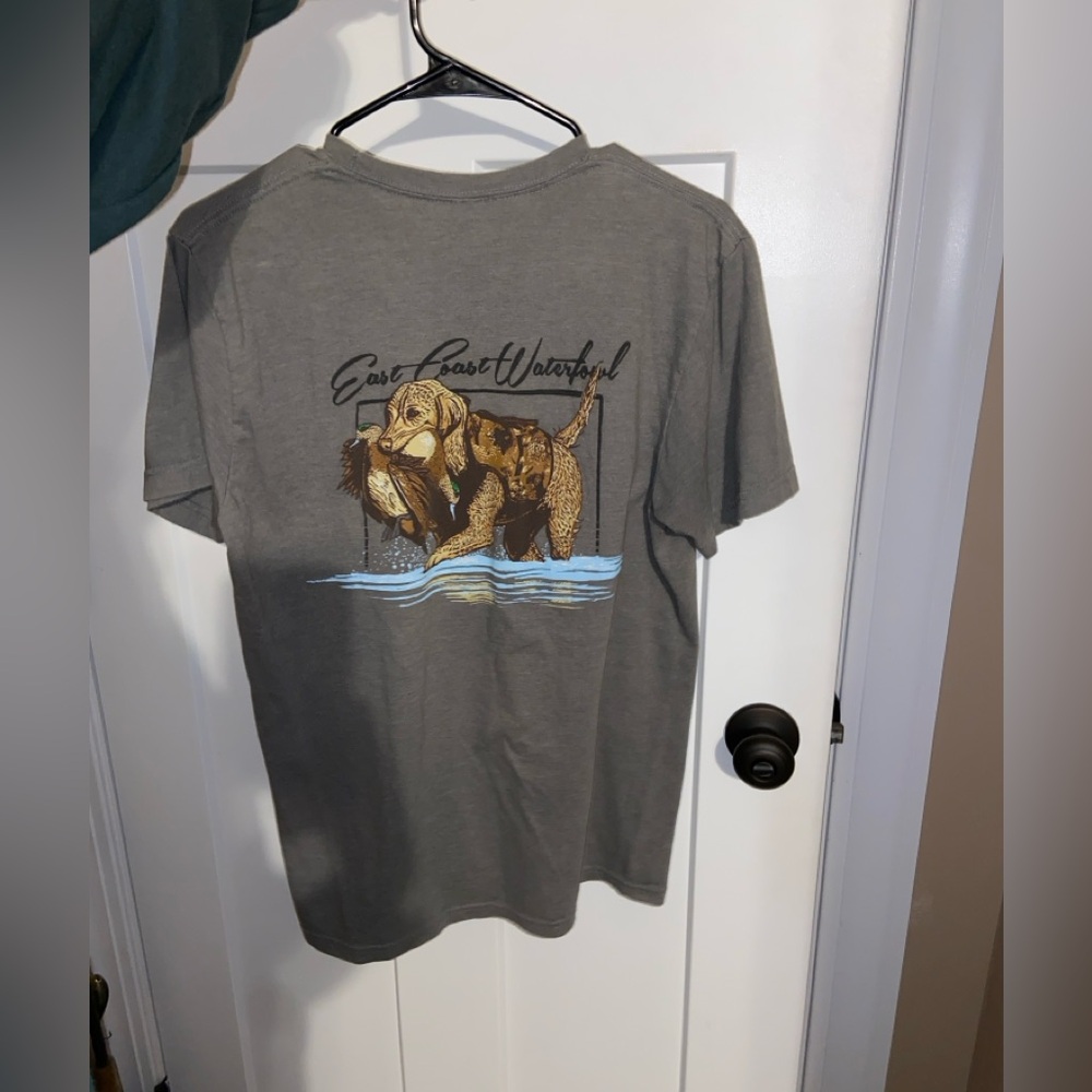 East Coast Waterfowl Duck Hunting Dog T shirt